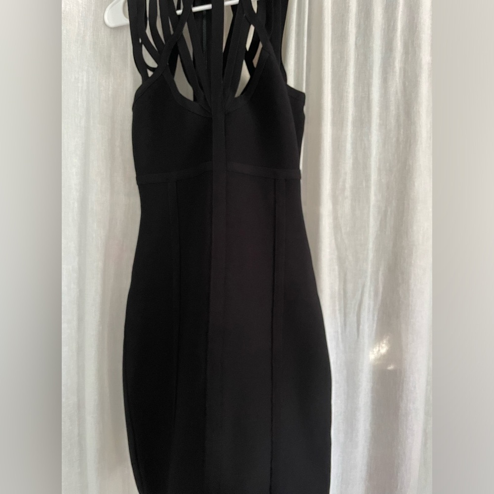 Bebe Bandage Midi Dress